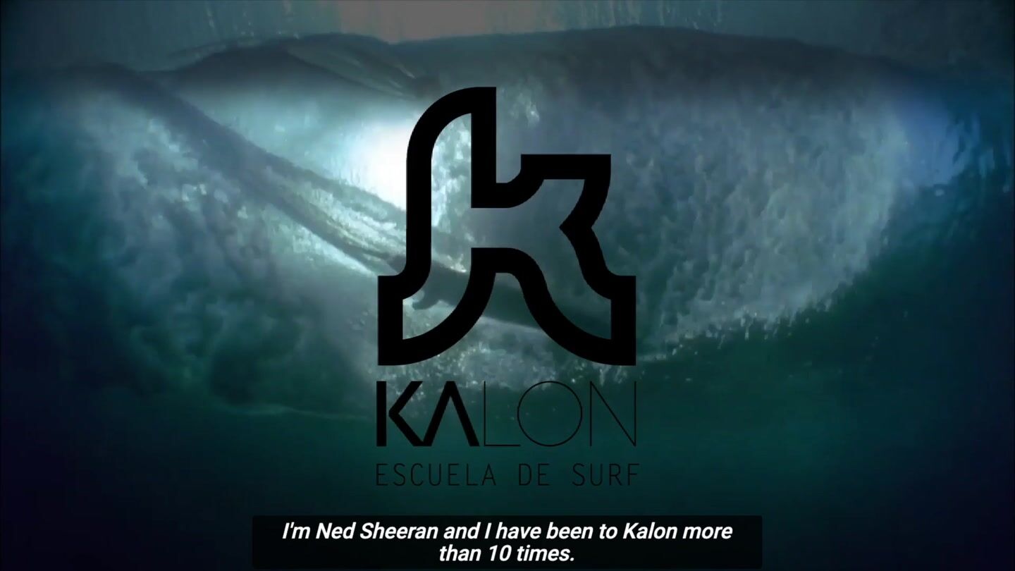 Ned Sheeran at Kalon Surf Resort in Costa Rica
